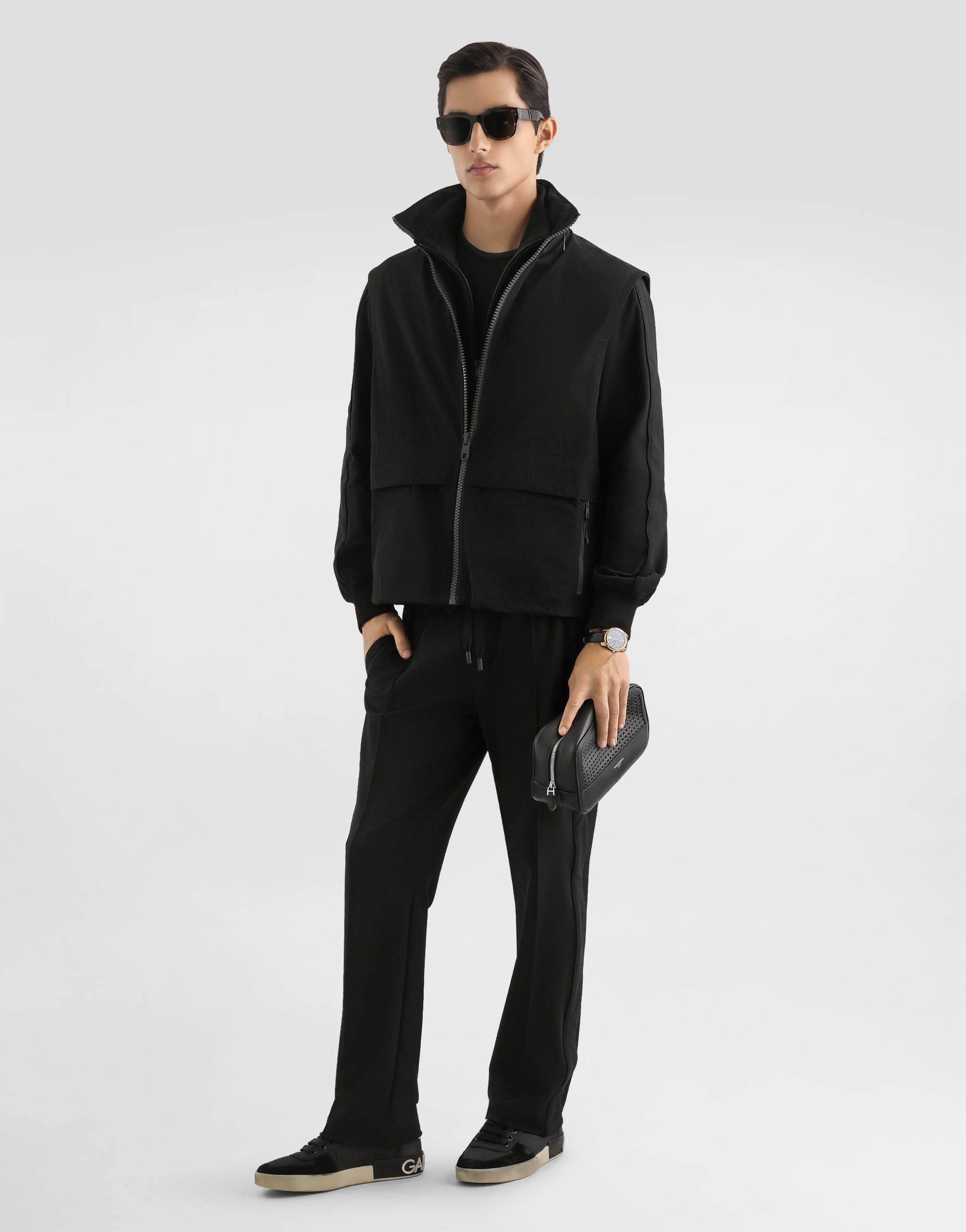 Толстовка Dolce & Gabbana Technical jersey, черный — фото 2