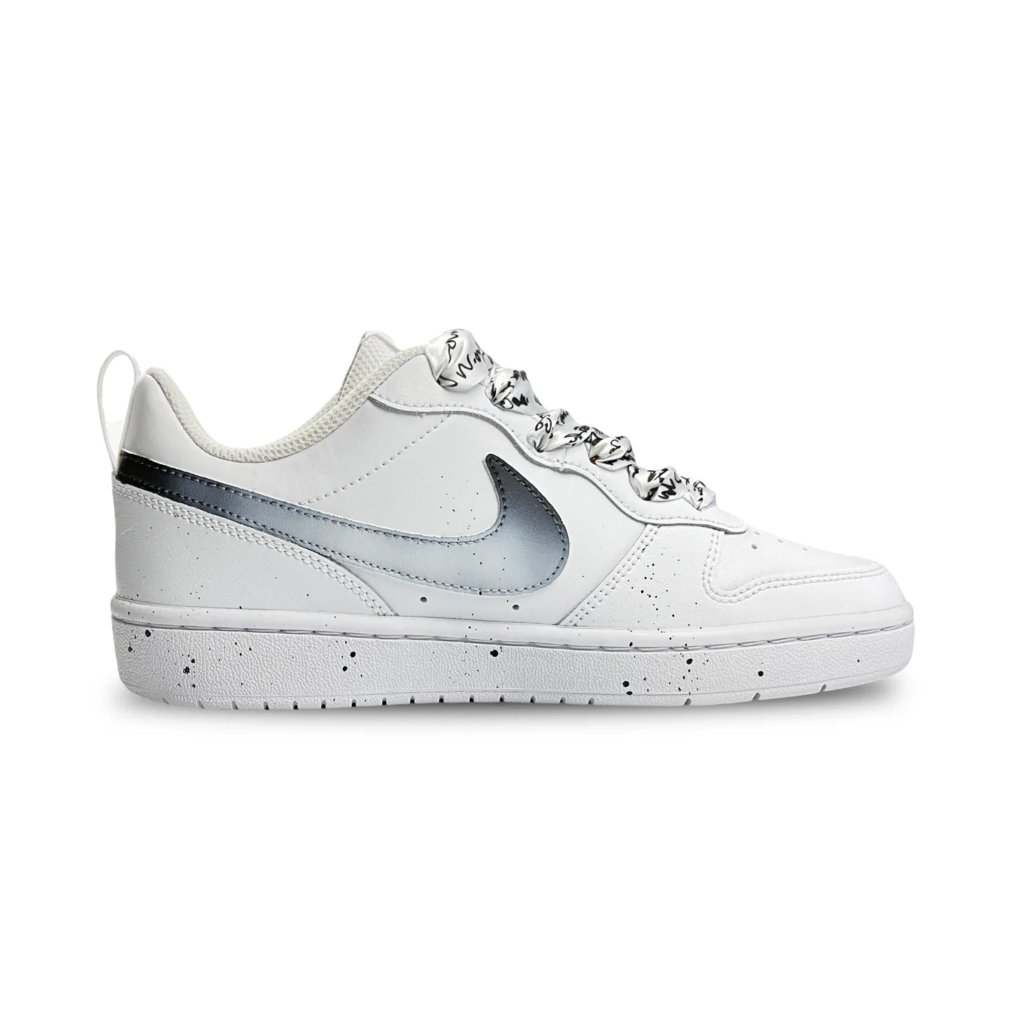Кроссовки Court Borough Low 2 Leather, slip-resistant, abrasion-resistant, cushioning Nike, White — фото 3