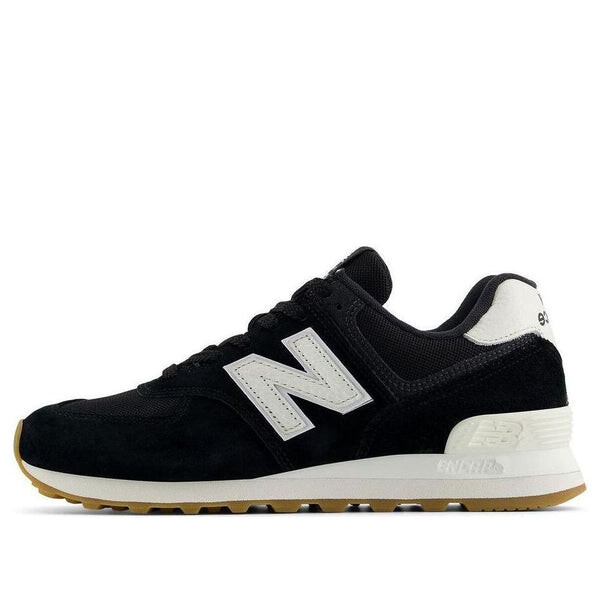 

Кроссовки 574 'black white gum' New Balance, черный