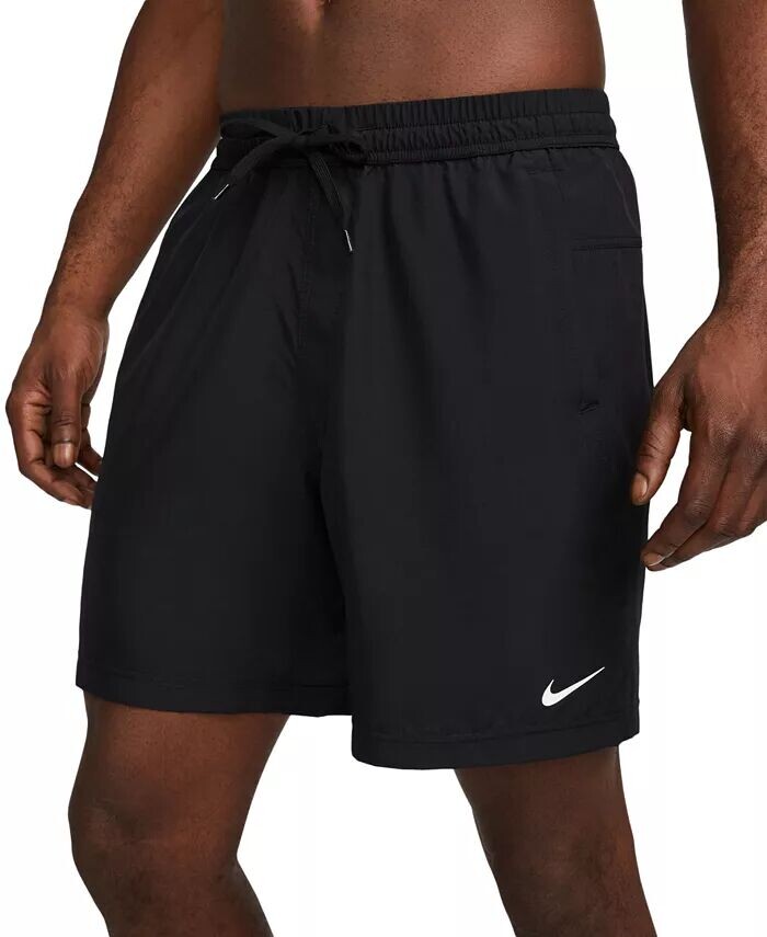 

Мужские универсальные шорты Form Dri-FIT без подкладки шириной 7 дюймов Nike, черный