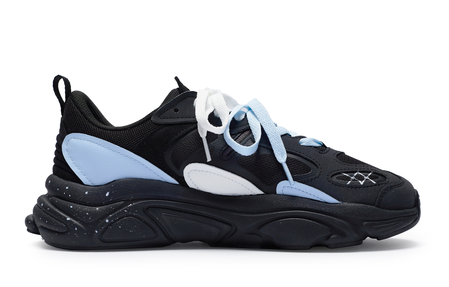 FILA Mars 2.0 811 Made, Tide, эксклюзивная коробка для обуви Низкие повседневные кроссовки Мужские Черный Синий Белый — фото 3