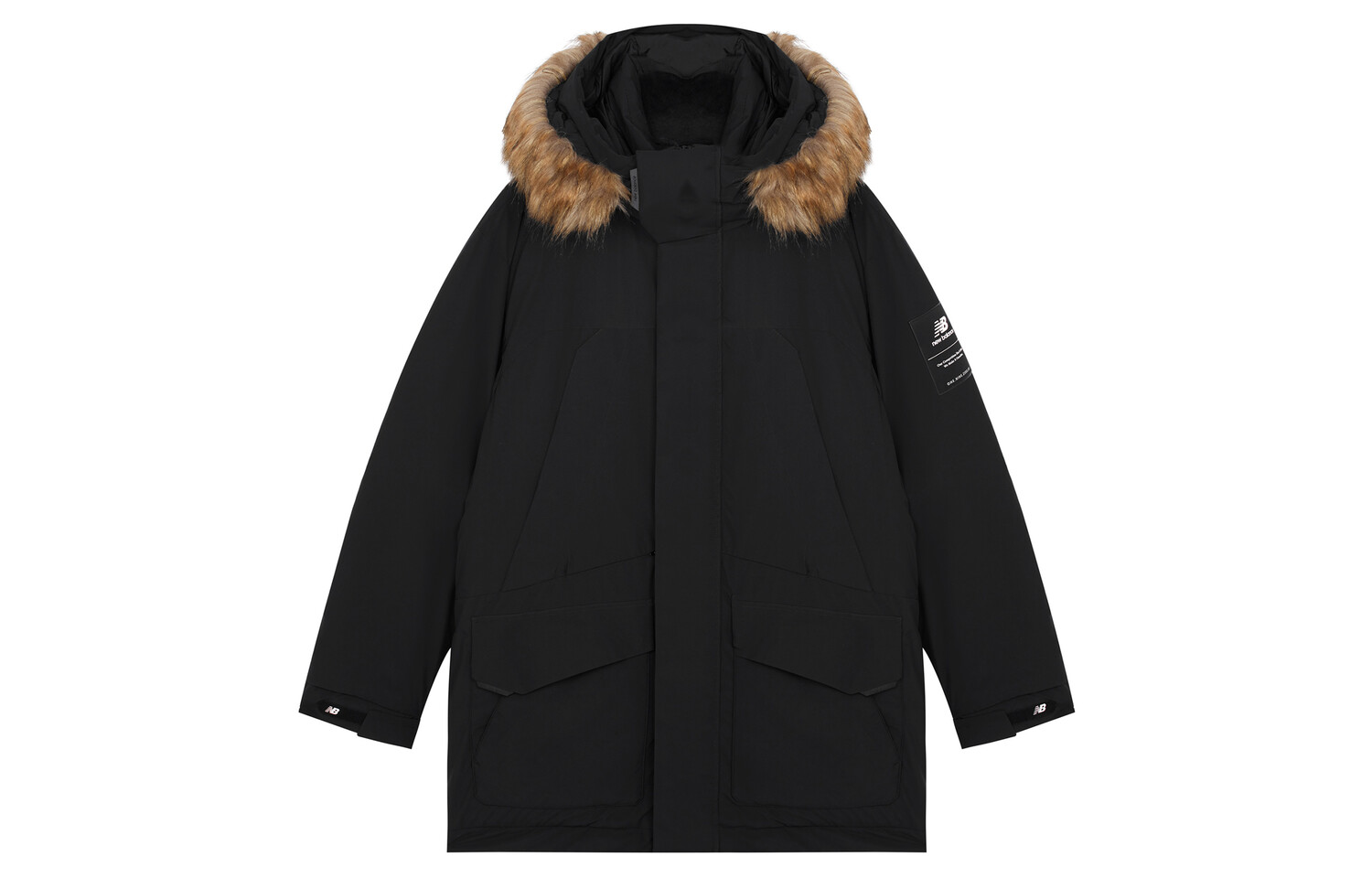

Пуховик унисекс New Balance, цвет Black