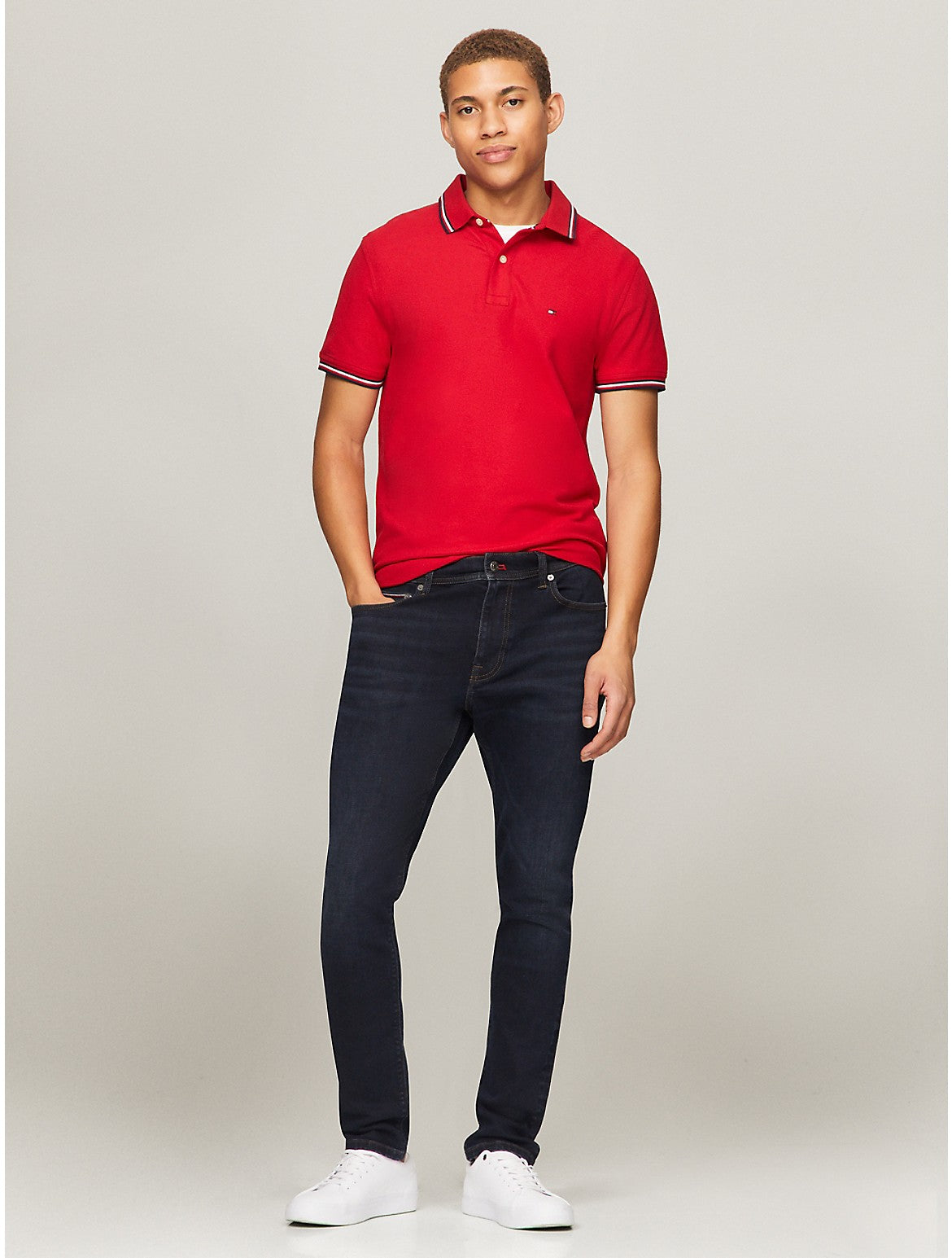 Мужские джинсы Tommy Hilfiger Indigo Wash Skinny Fit — фото 2