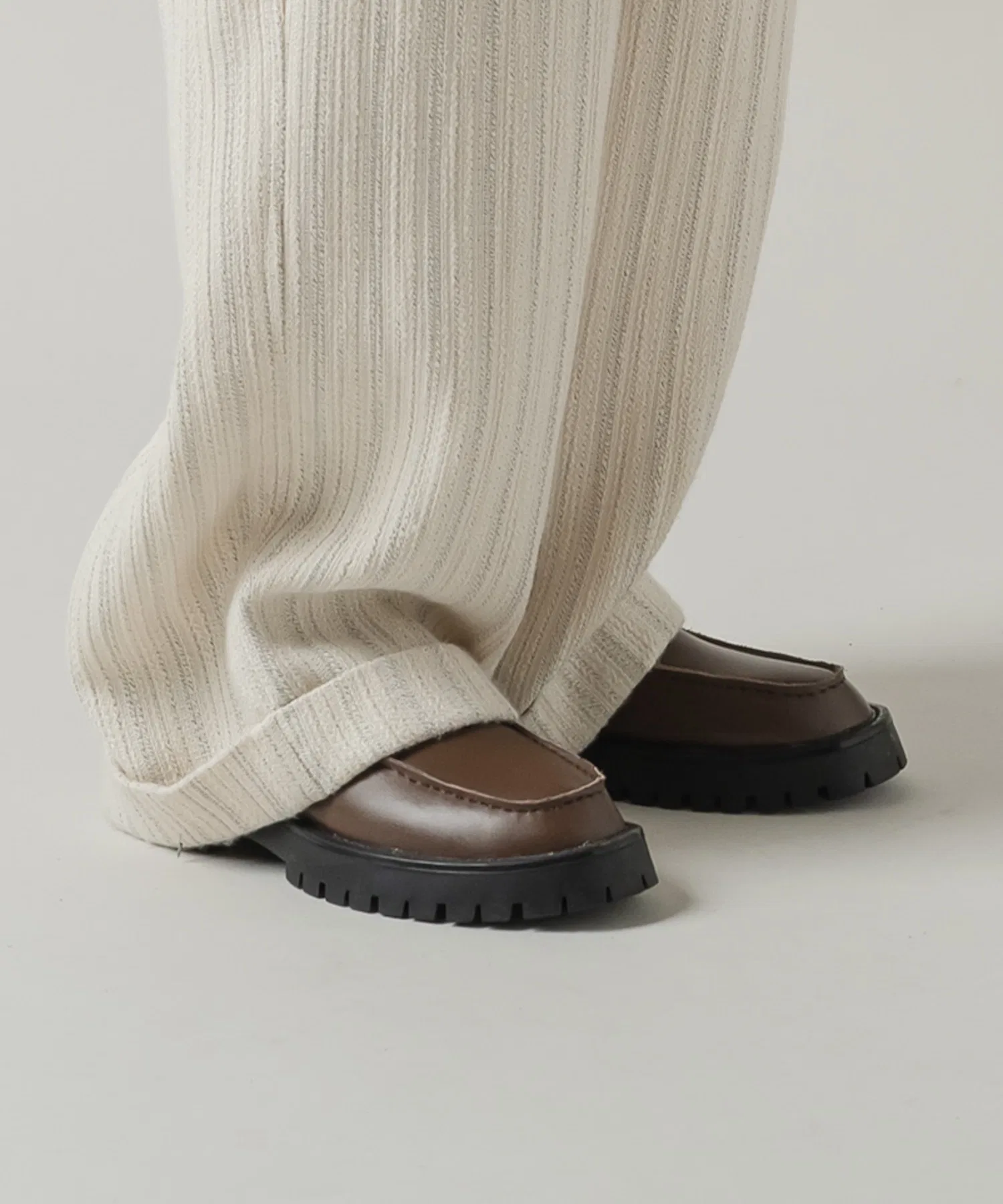 Мужские лоферы cii SPLIT LEATHER LOAFER — фото 2
