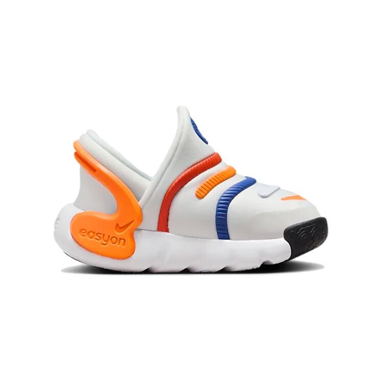 Кроссовки Nike Toddler Shoes TD Low-top White/Orange/Blue, цвет Mountain Peak White, Dutch Orange, Cosmic Blue Team Orange — фото 2