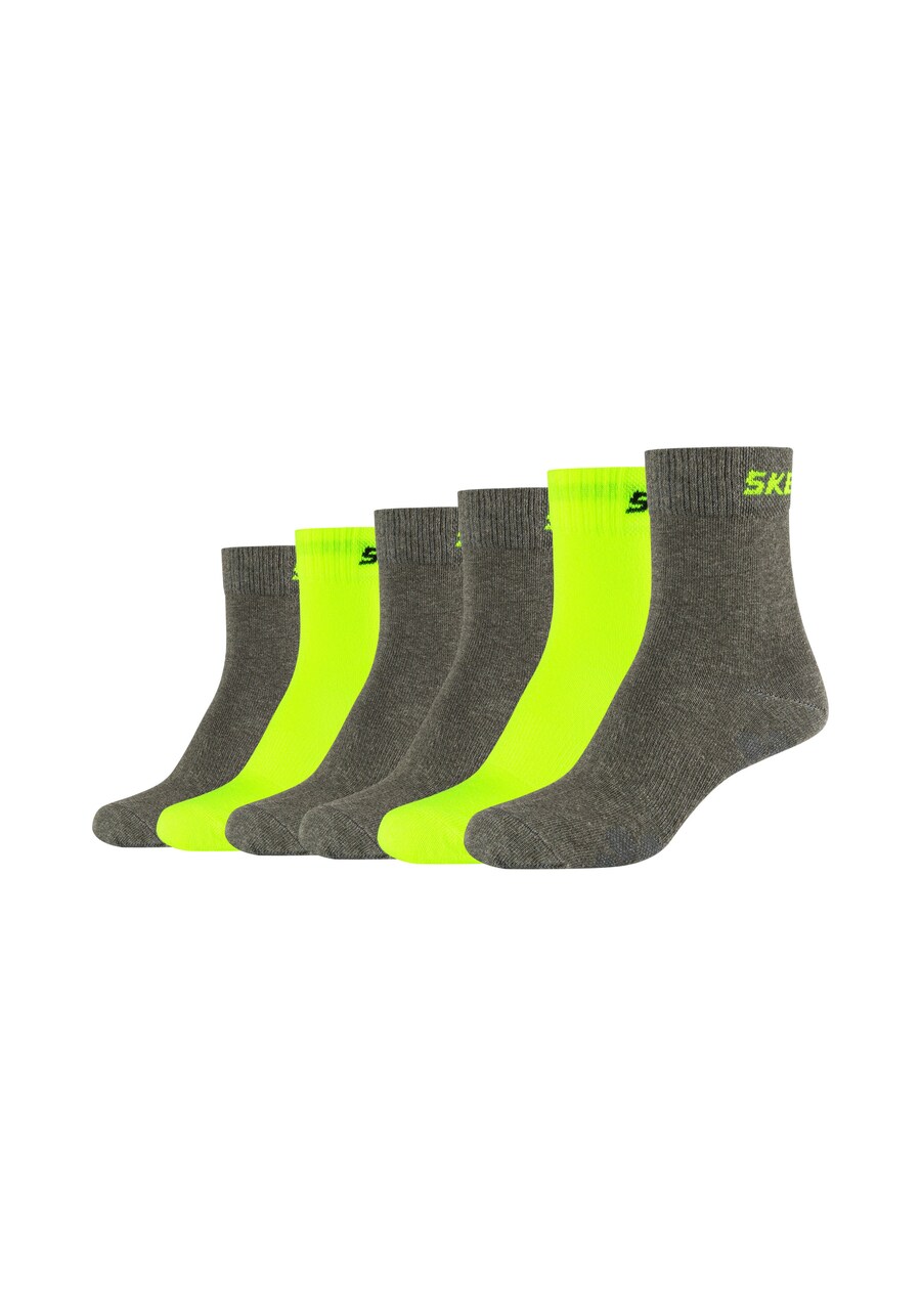 

Носки SKECHERS, цвет Olive/Neon green