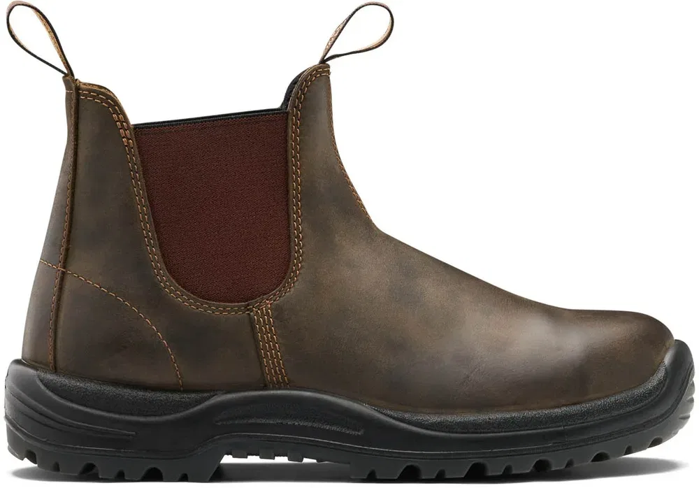 Chelsea Boots, кожа, Blundstone, коричневый