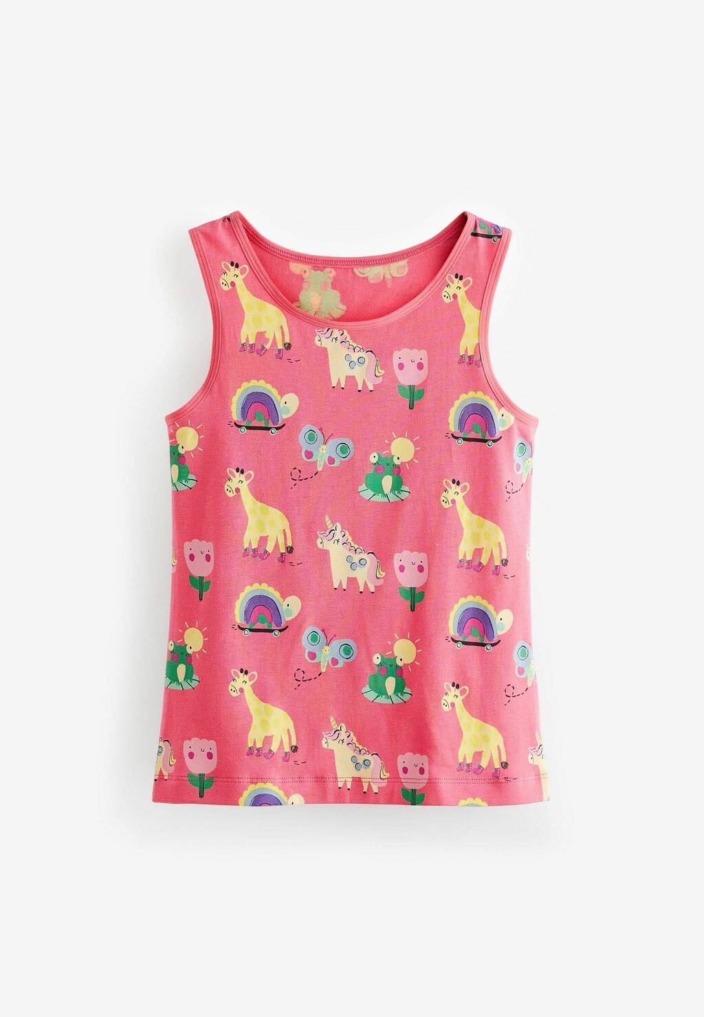

REGULAR FIT Next, Топ с длинными рукавами Next, розовый Unicorn 3 Pack