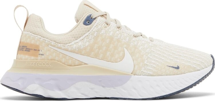 Кроссовки Wmns React Infinity Run Flyknit 3 'Oatmeal', кремовый