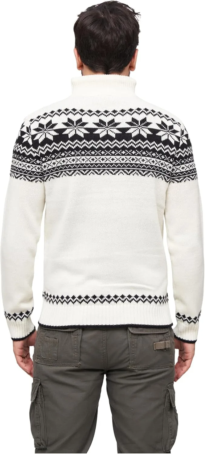 Толстовка Brandit Men's Troyer Norweger черная — фото 2