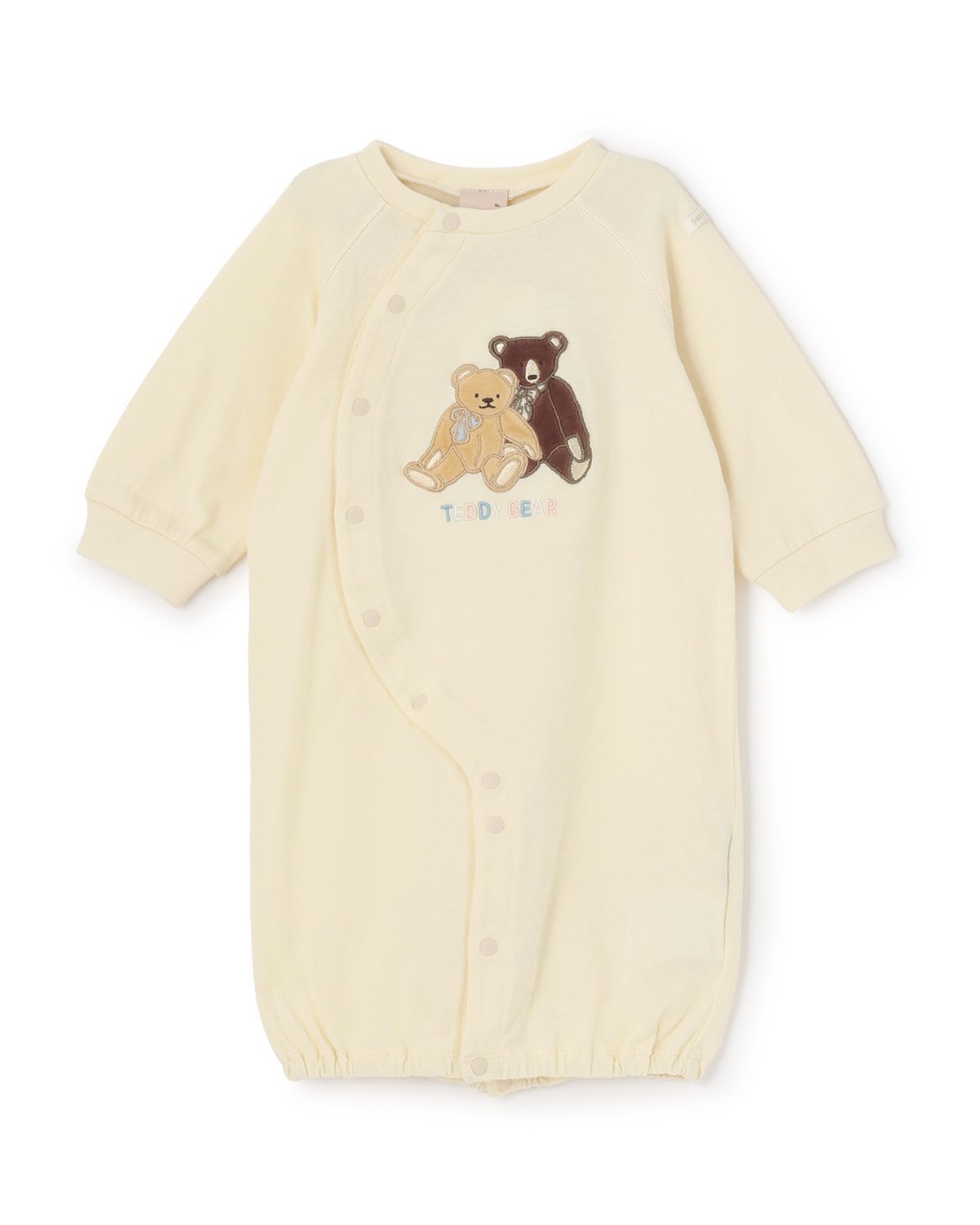 Комбинезон Аппликация, двусторонняя, всесторонняя Petit Main, cream