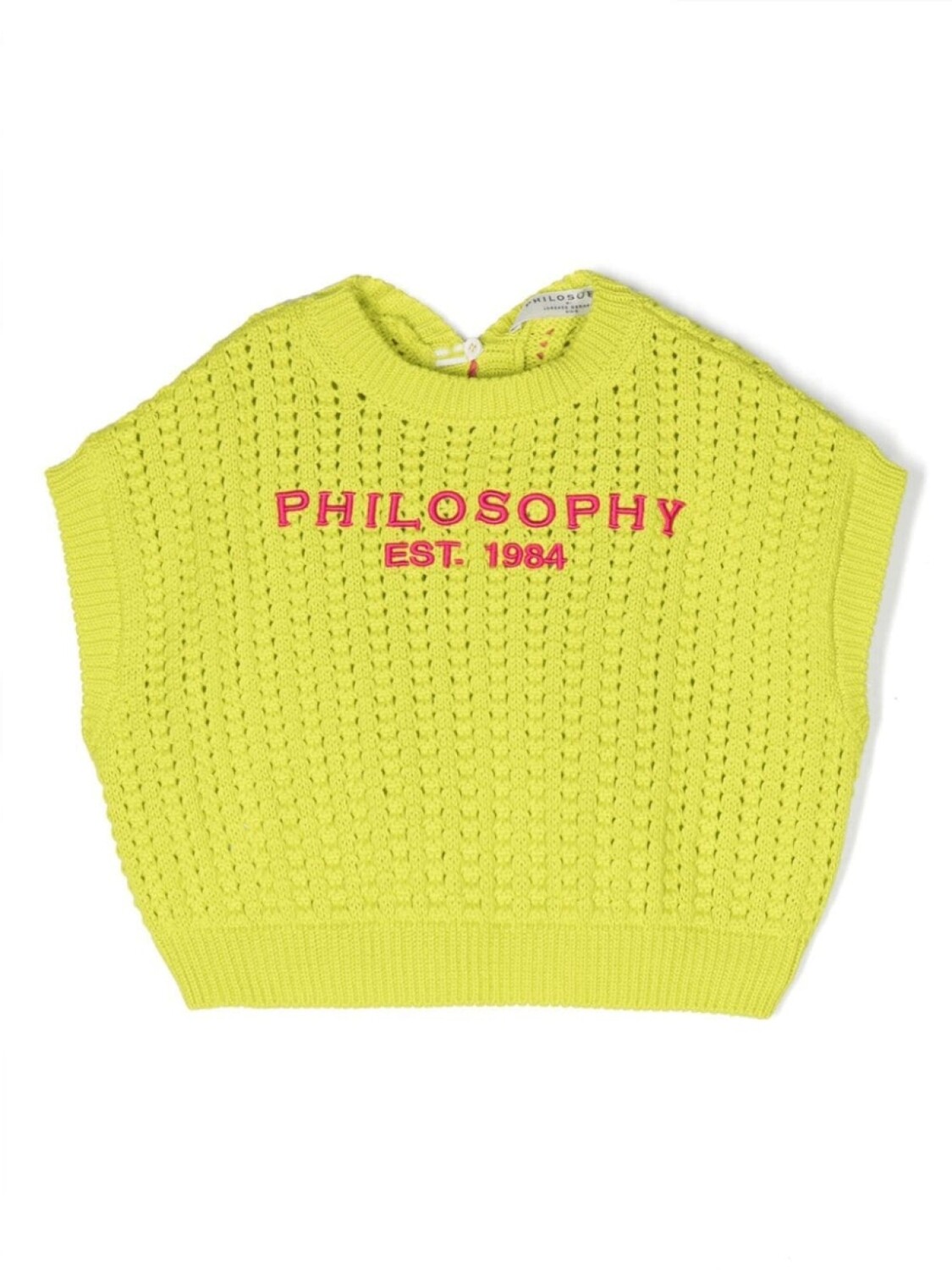 

Philosophy Di Lorenzo Serafini джемпер с вышитым логотипом, зеленый