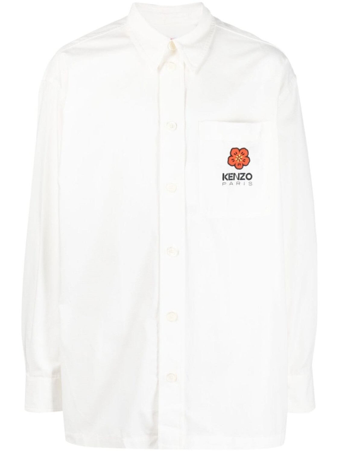 

Kenzo рубашка оверсайз Boke Flower, белый