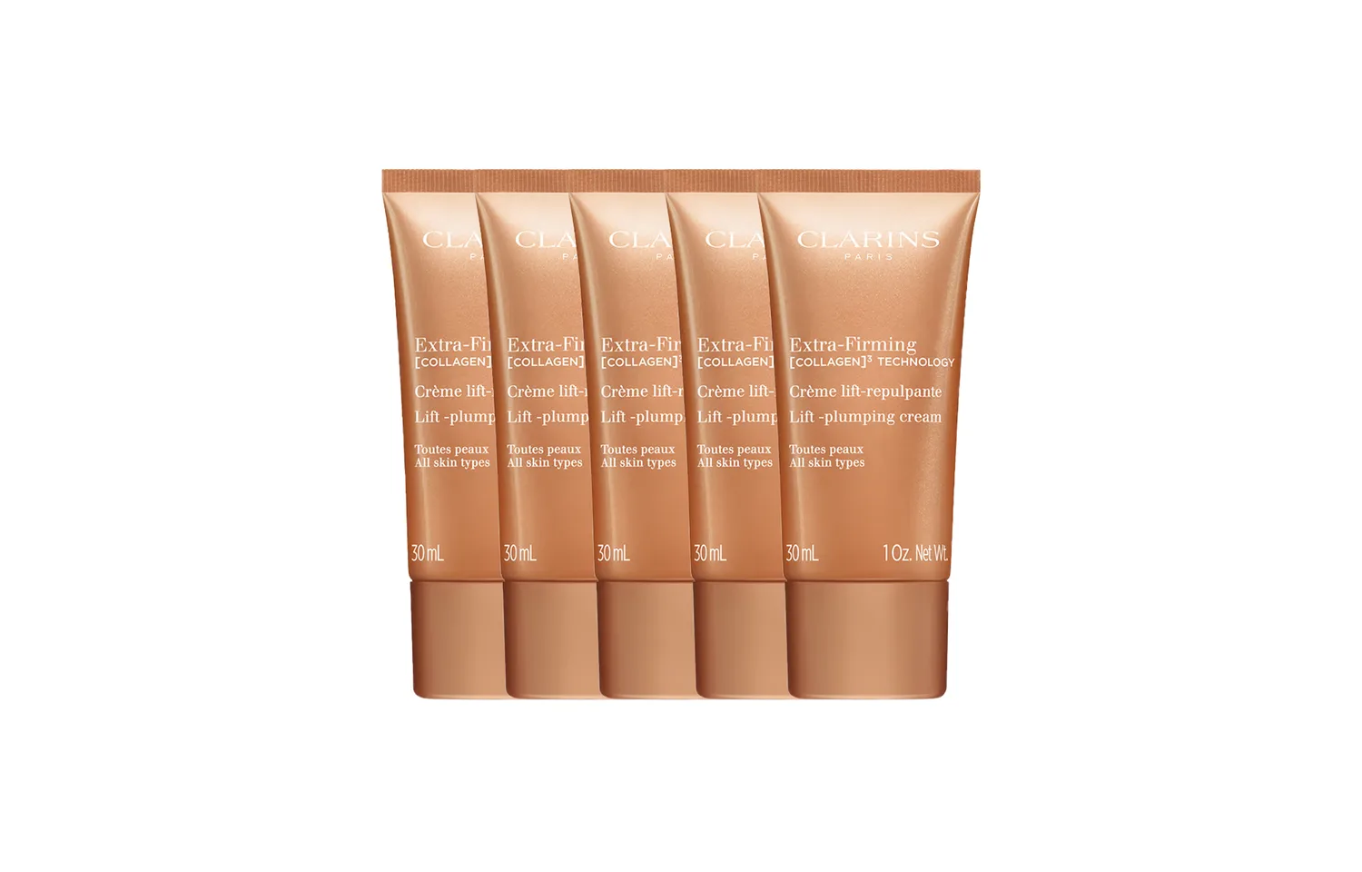 CLARINS Образец увлажняющего крема для лица с эффектом лифтинга и восстановления, 30ml*5