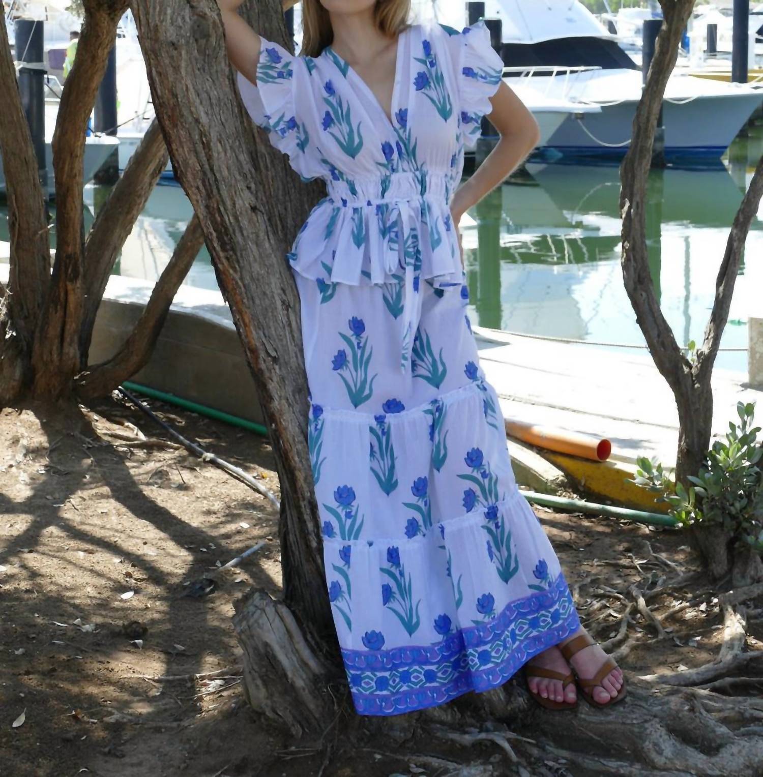 

Укороченная юбка-макси Willow в оттенке жасминовый фиолетовый Bindu