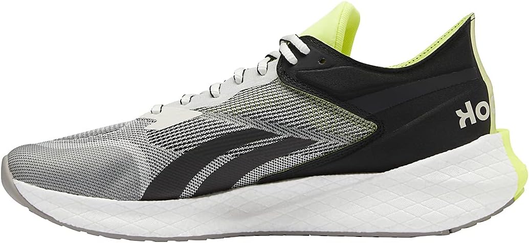 Мужские беговые кроссовки Reebok Floatride Energy Symmetros, белый/черный/желтый — фото 2