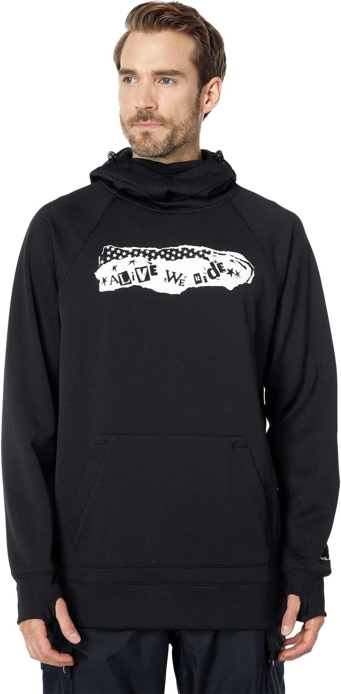 

Худи Volcom Snow Hydro Riding Hoodie, цвет Black 3