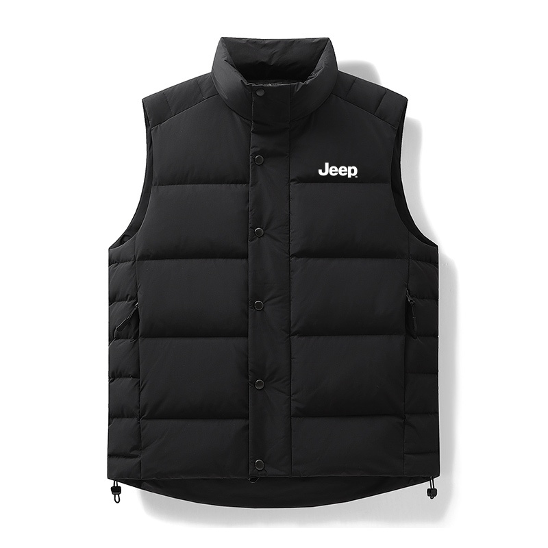 

Жилет Unisex Stand Collar Thickened Jeep, черный