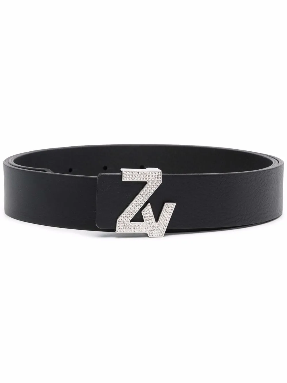 

Ремень с логотипом Zadig&Voltaire, черный