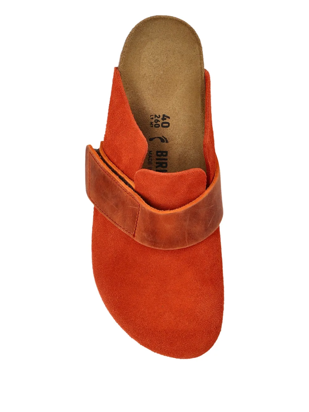 Мюли Loma из нубуковой кожи с ремешком Birkenstock, оранжевый — фото 3