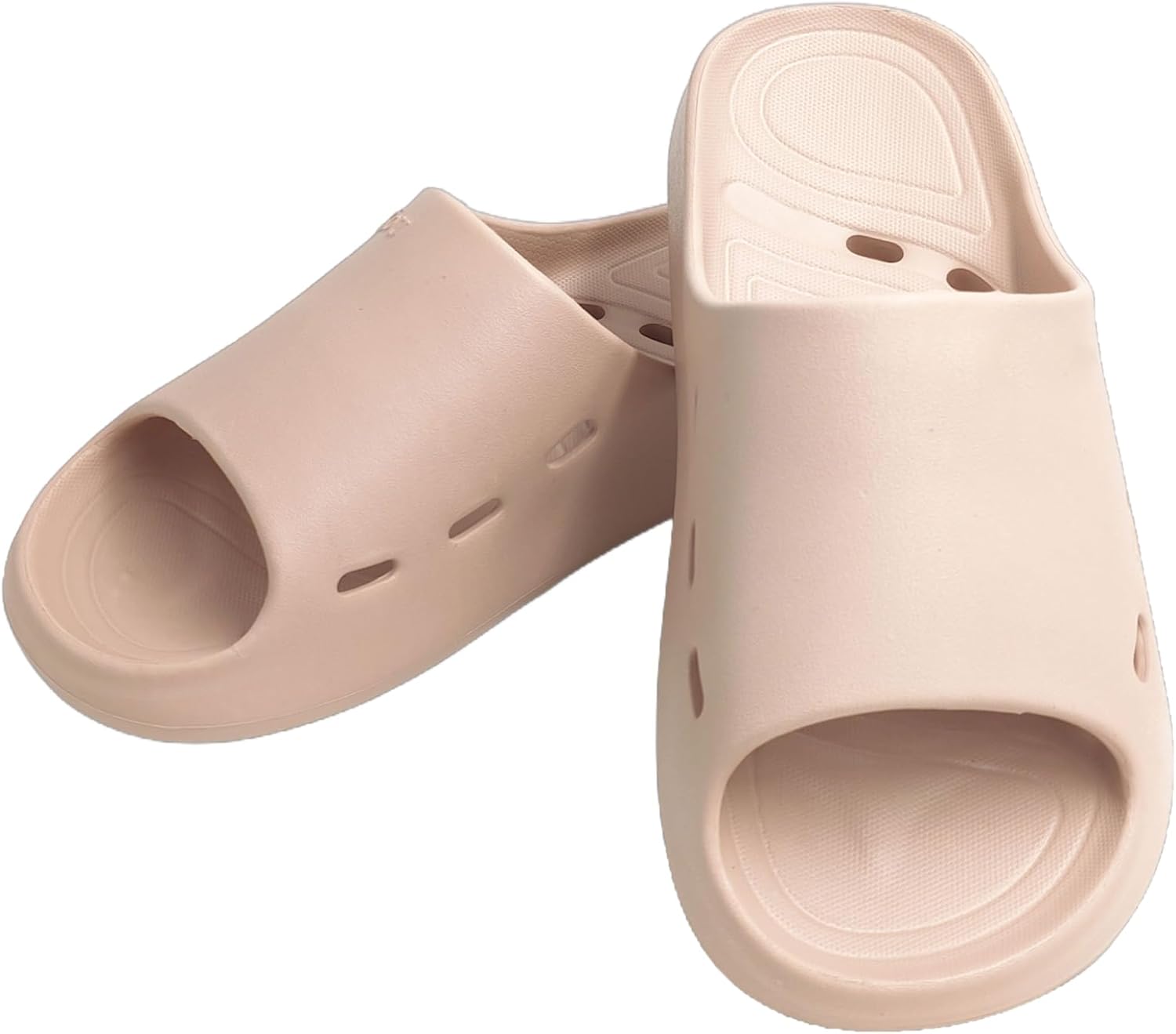 

PXPUIQ Легкие и удобные водонепроницаемые пляжные сандалии с противоскользящей подошвой для дома и улицы, садa, ванной, бассейна, быстросохнущие мужские и женские повседневные плоские туфли, розовый