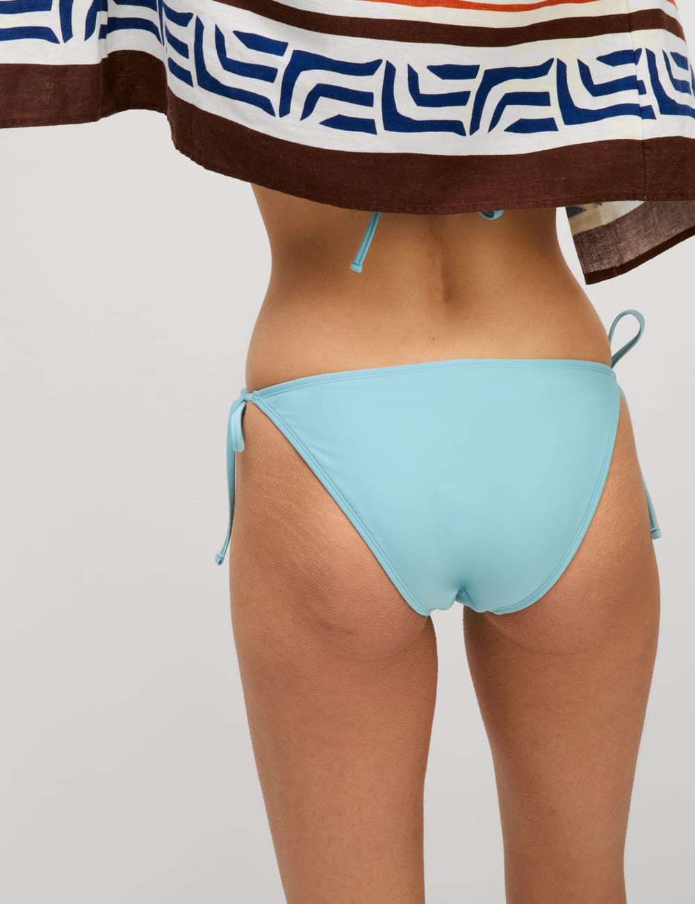 

Плавки бикини с завязками по бокам Marks & Spencer, цвет Spa blue