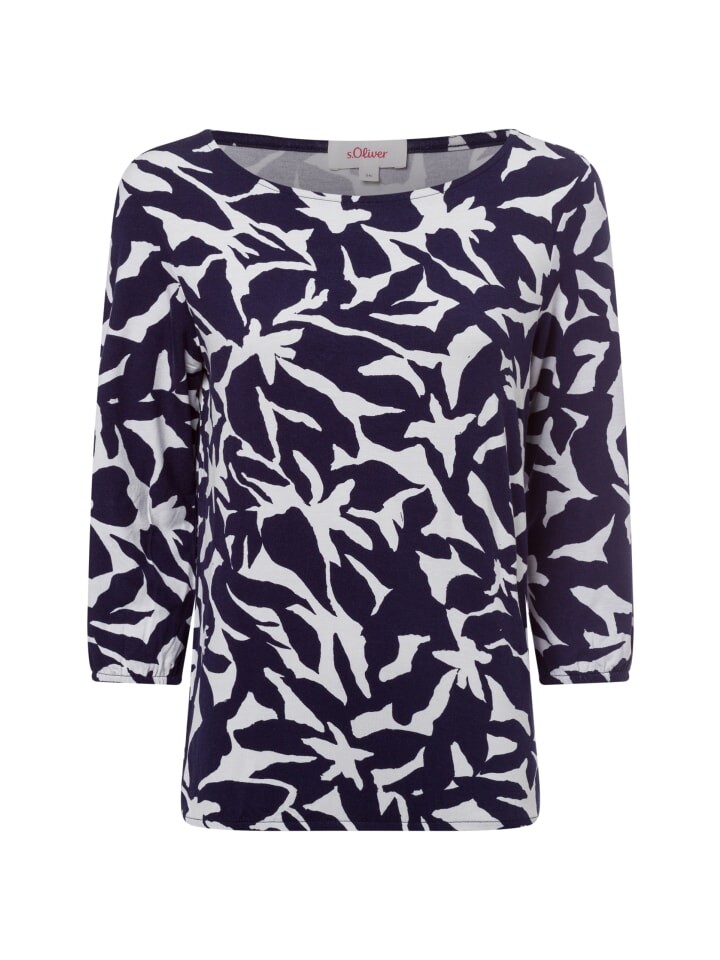 

Толстовка s.Oliver Langarmshirt, цвет marine