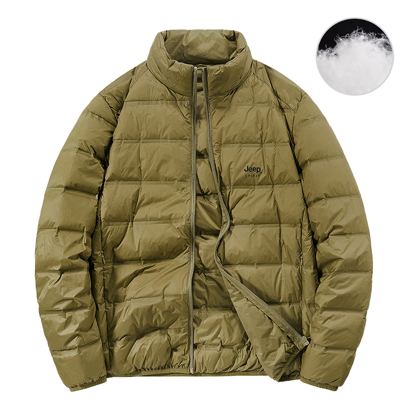 

JEEP SPIRIT Унисекс пуховик, Eraser Brown