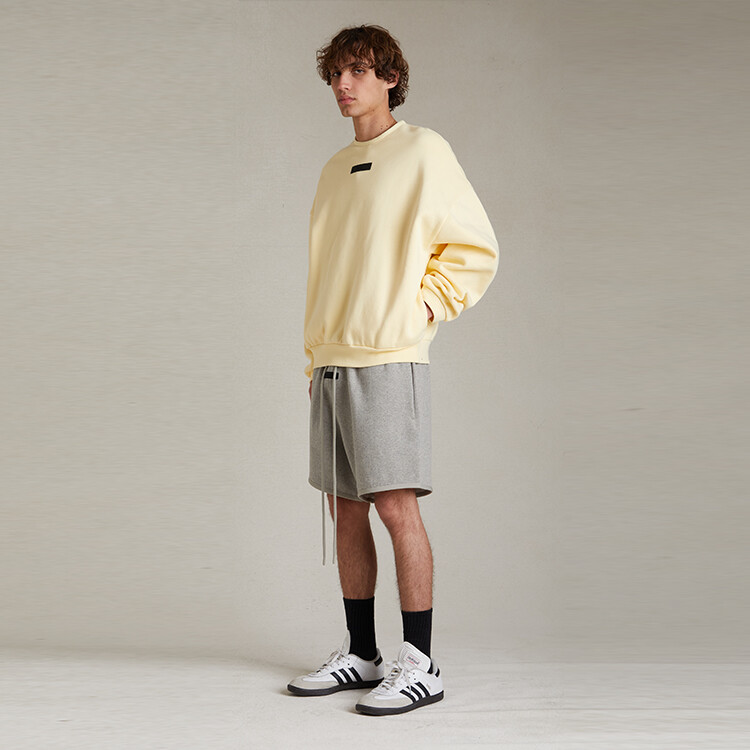 SS24 Толстовка мужская садовая желтая Fear Of God Essentials, желтый — фото 2