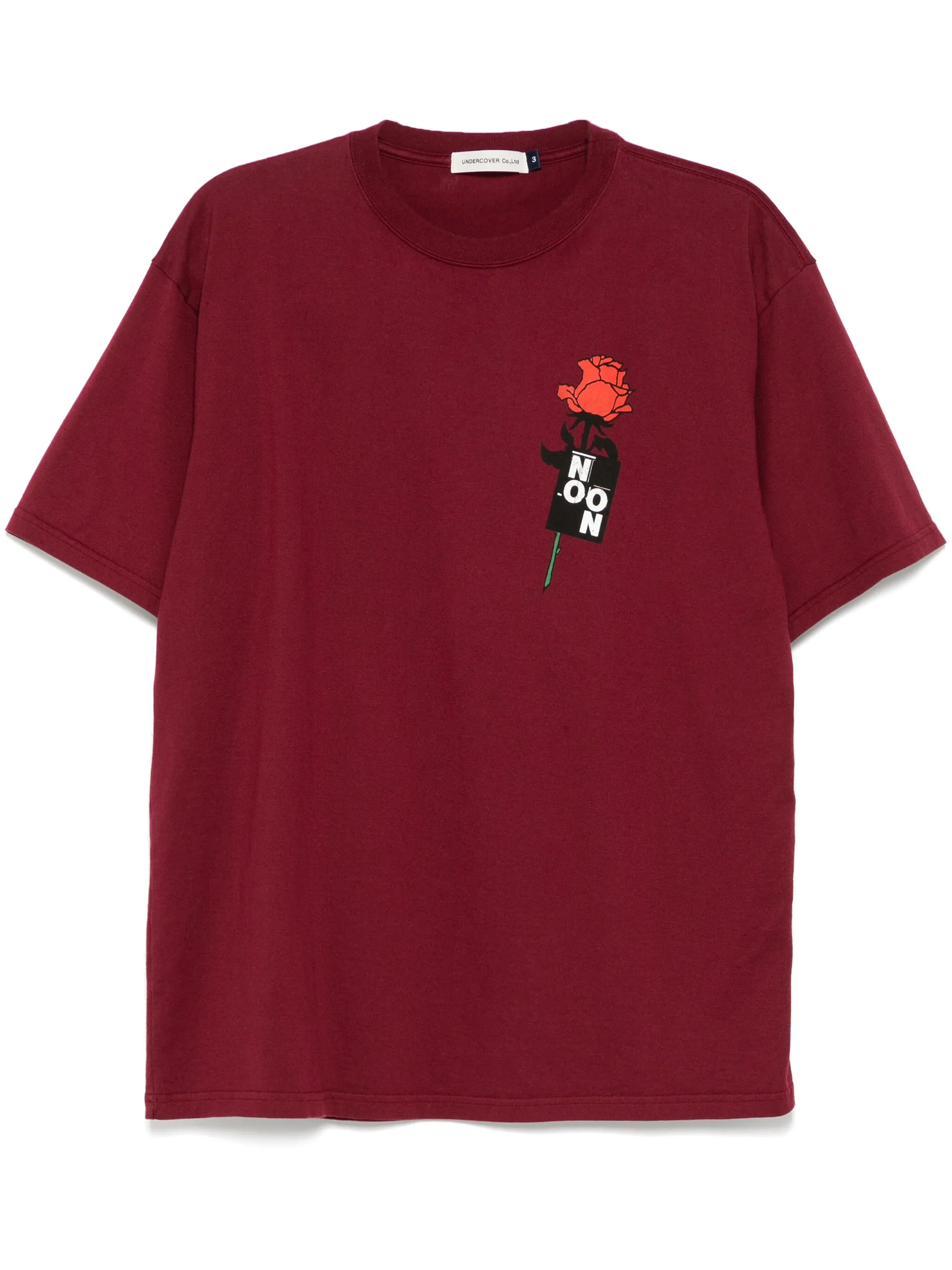 

Футболка с графичным принтом Undercover, красный