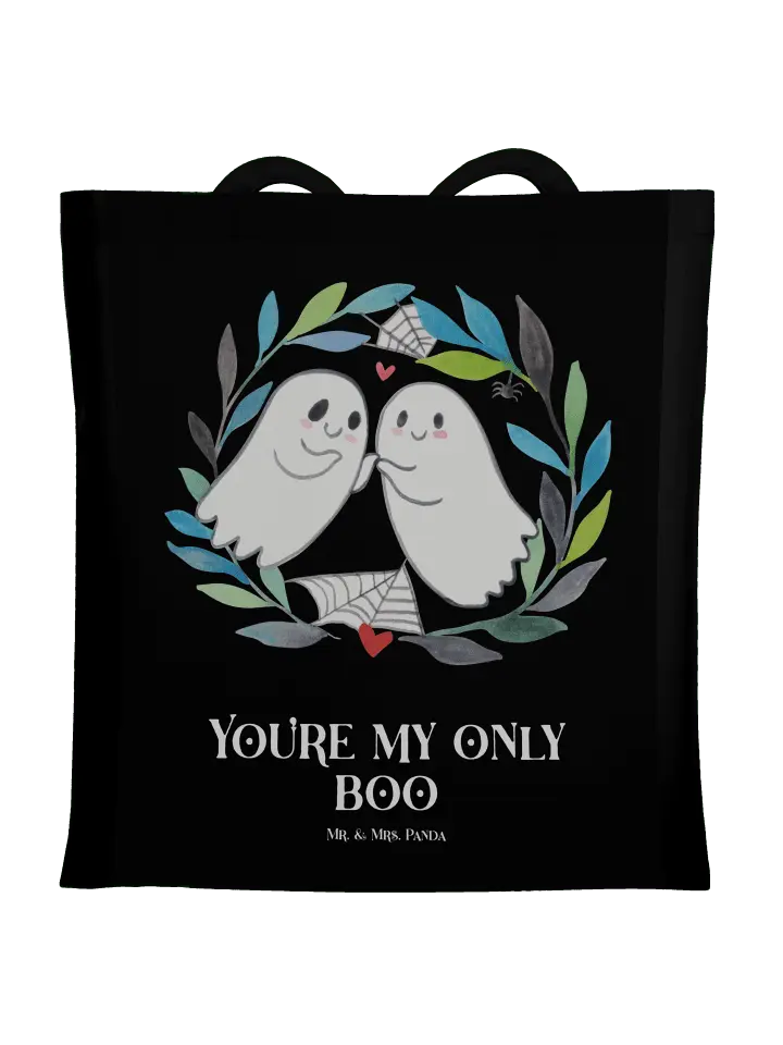 

Сумка для переноски Mr & Mrs Panda Gespenster Liebe, черный