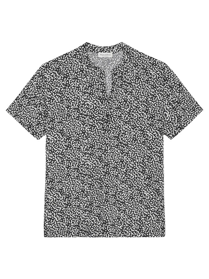

Блуза Marc O´Polo, черный/белый