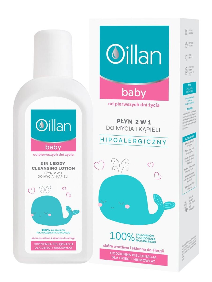 Oillan Baby жемчужная ванна для детей, 400 ml — фото 2