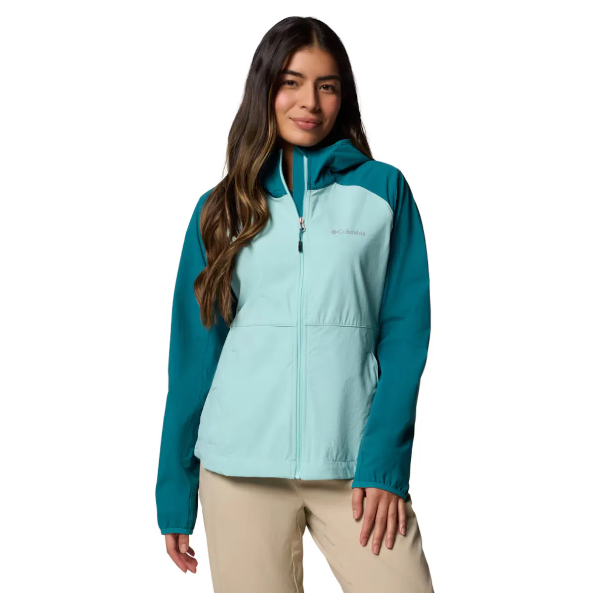 

Heather Canyon Columbia Женская куртка софтшелл, цвет Verde Agua