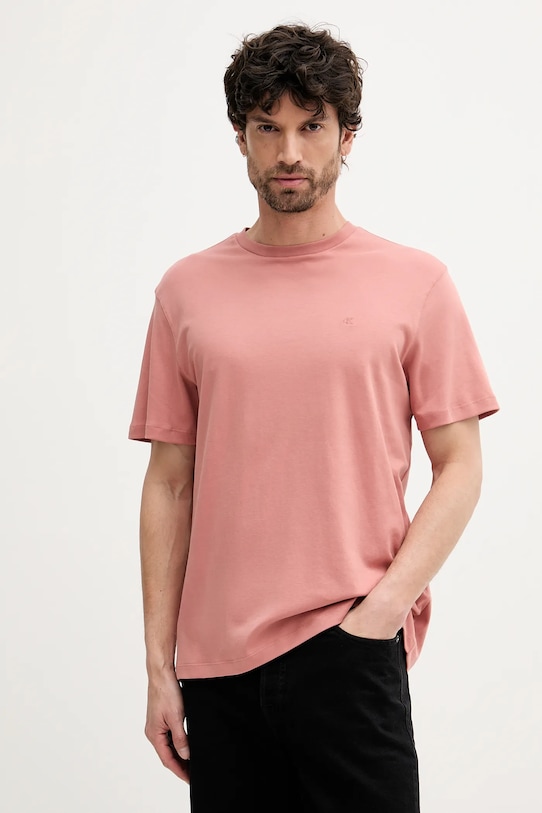 

Хлопковая футболка Calvin Klein, оранжевый