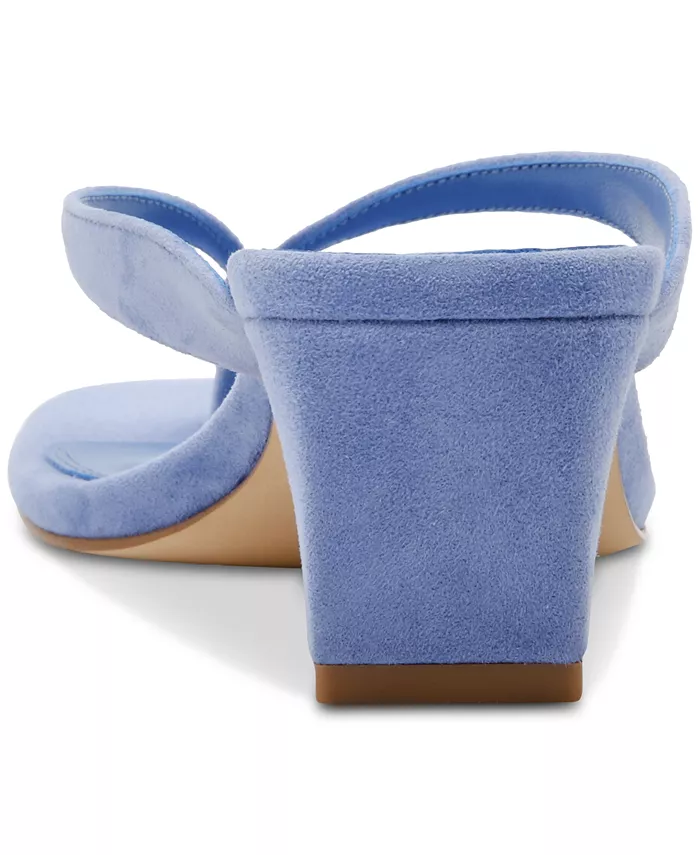 Женские сандалии-шлепанцы Ninna Blade на каблуке Steve Madden, синий — фото 3