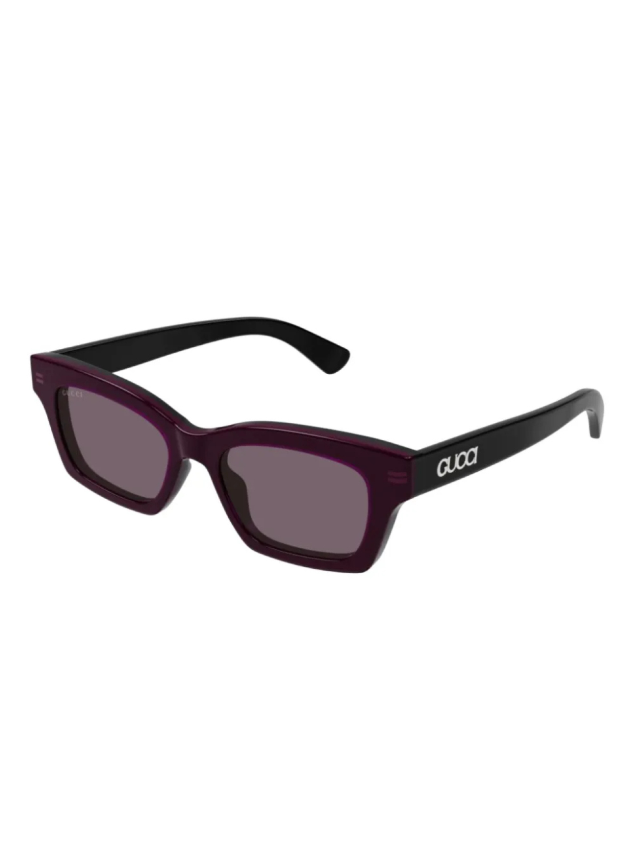 Солнцезащитные очки в прямоугольной оправе Gucci Eyewear, черный — фото 2
