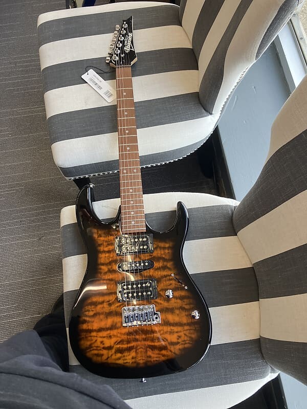 

Электрогитара Ibanez GRX70QA-SB Gio RX Series 2019 - 2020 - Sunburst