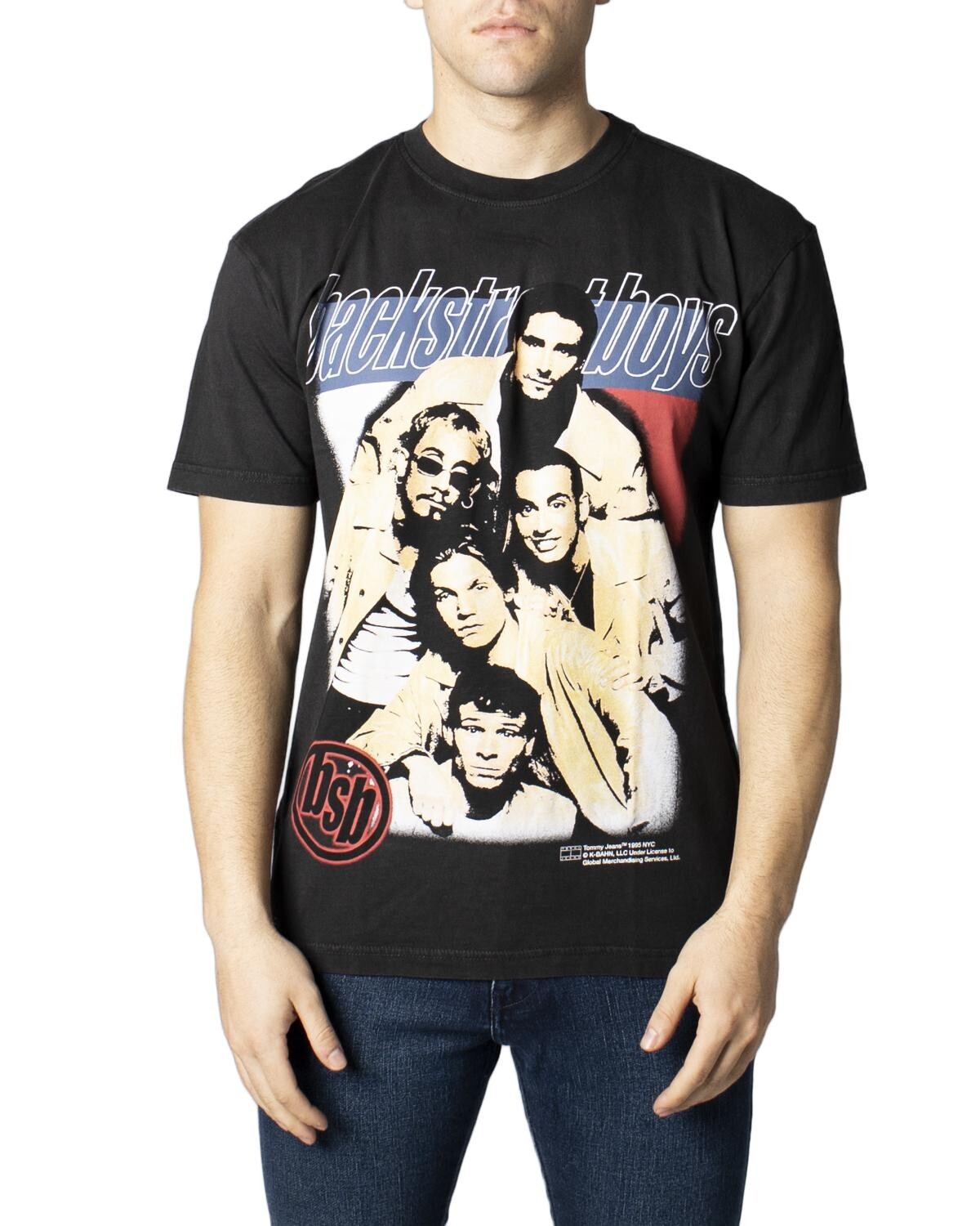 

Футболка мужская Tommy Jeans с принтом Backstreet boys, черный