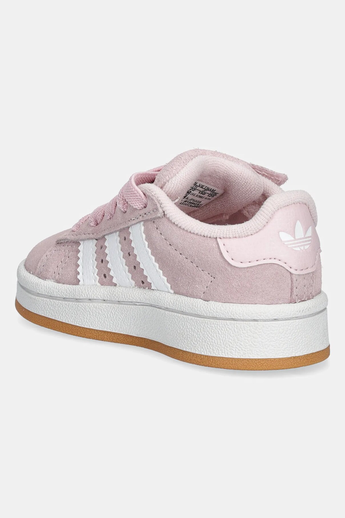 Кроссовки замшевые детские CAMPUS 00s Adidas Originals, розовый — фото 2