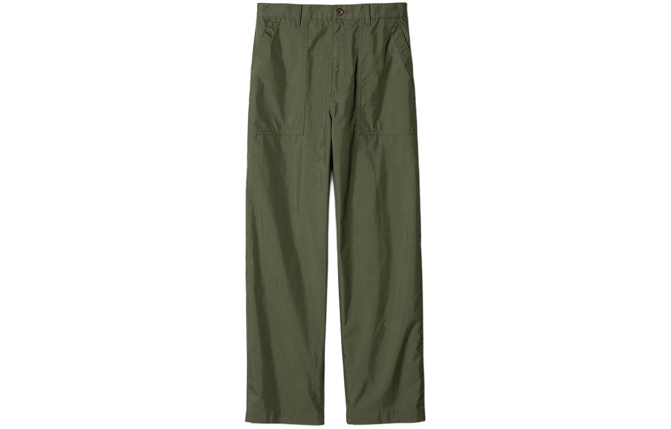 

Ines De La Fressange X Ines De La Fressange Повседневные брюки женские оливковые UNIQLO