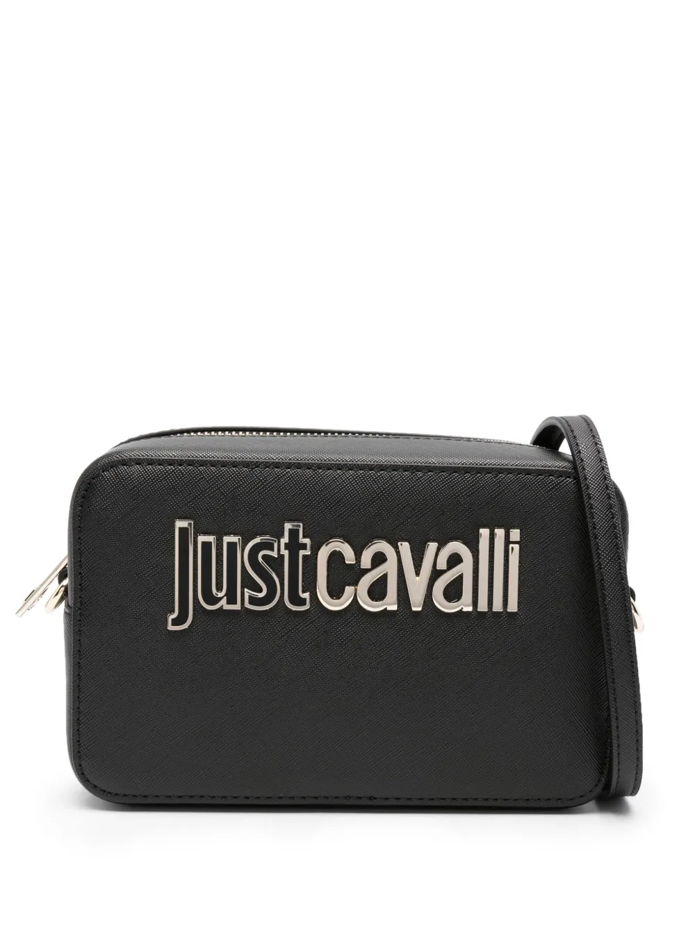 

Сумка через плечо с логотипом Just Cavalli, черный