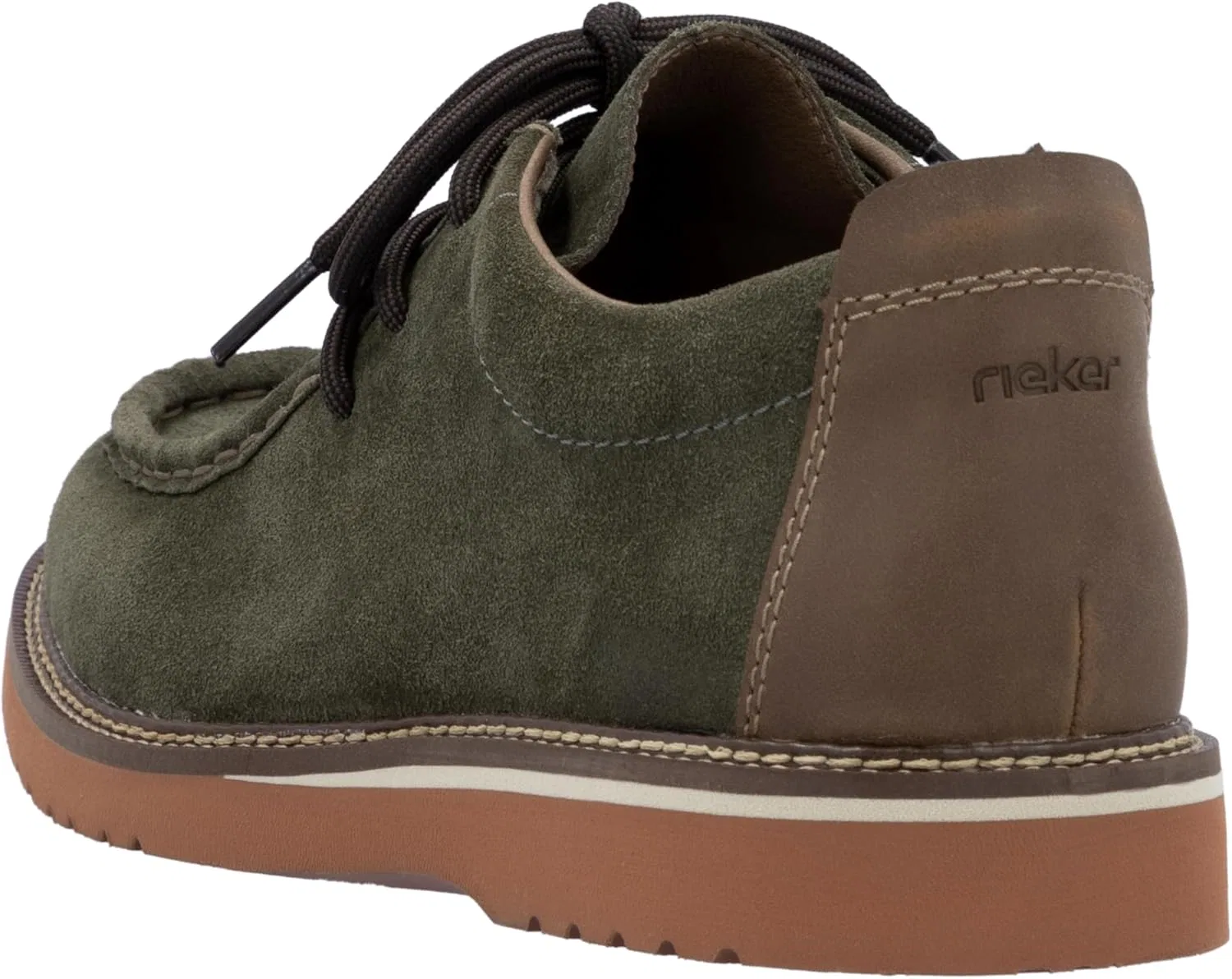 Туфли Rieker Herren 4502Schnürschuhe, Green 54 — фото 4