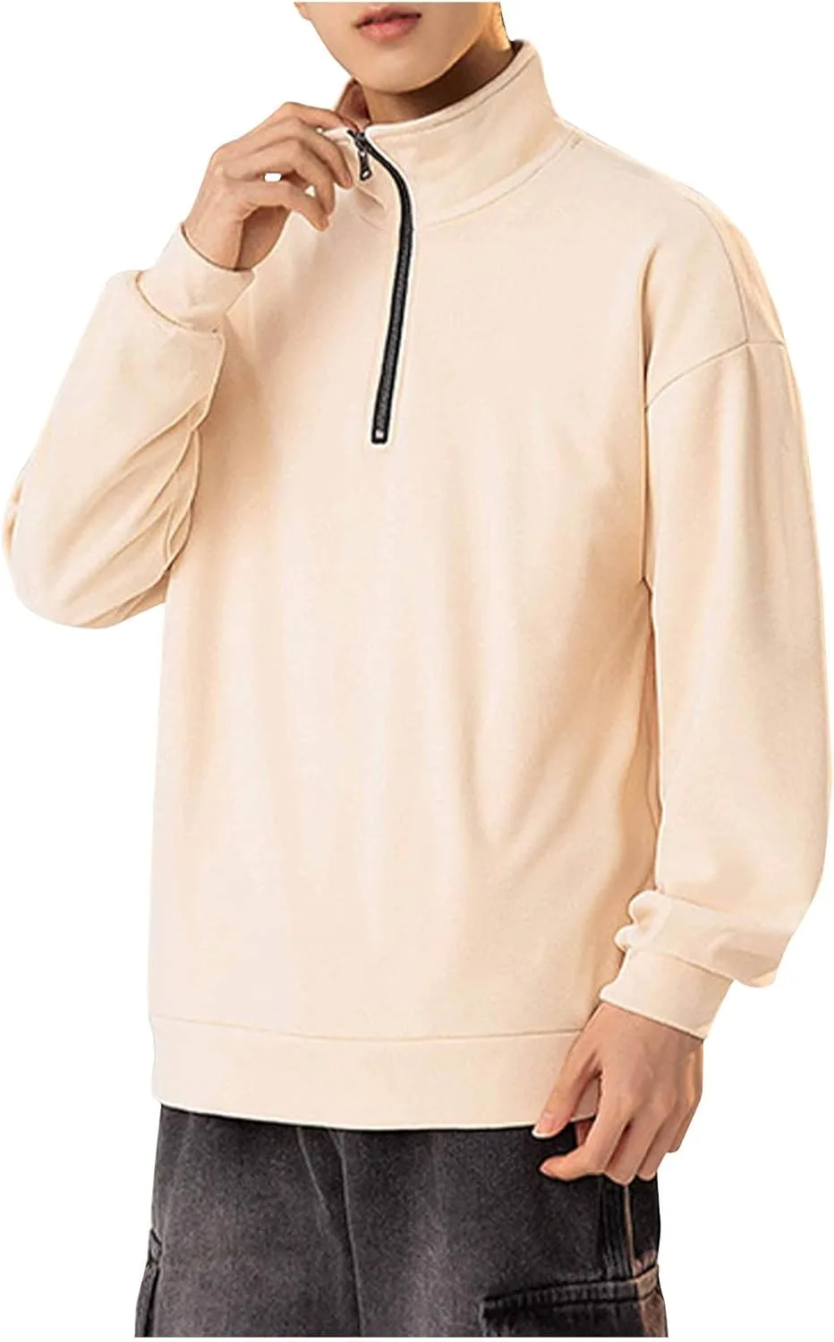 

Мужская толстовка с капюшоном и молнией, Casual, Plus Size