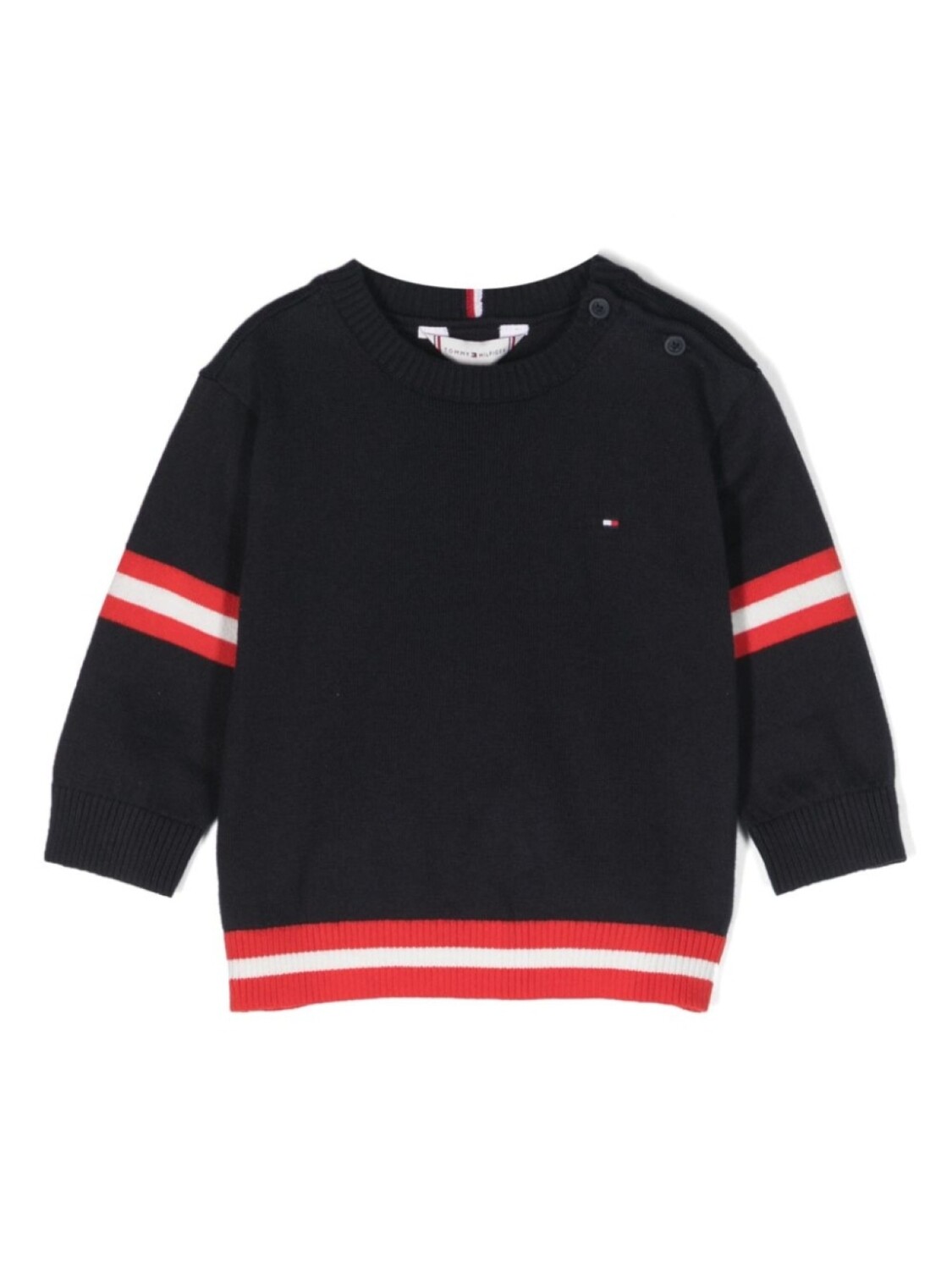 

Джемпер в полоску Tommy Hilfiger Junior, синий