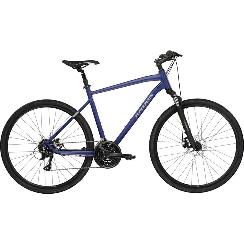 

Гибридный велосипед Kross Evado 3.0 Navy Blue/Silver