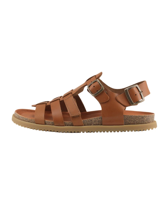 

Кожаные сандалии коричневого цвета Nature Footwear, коричневый