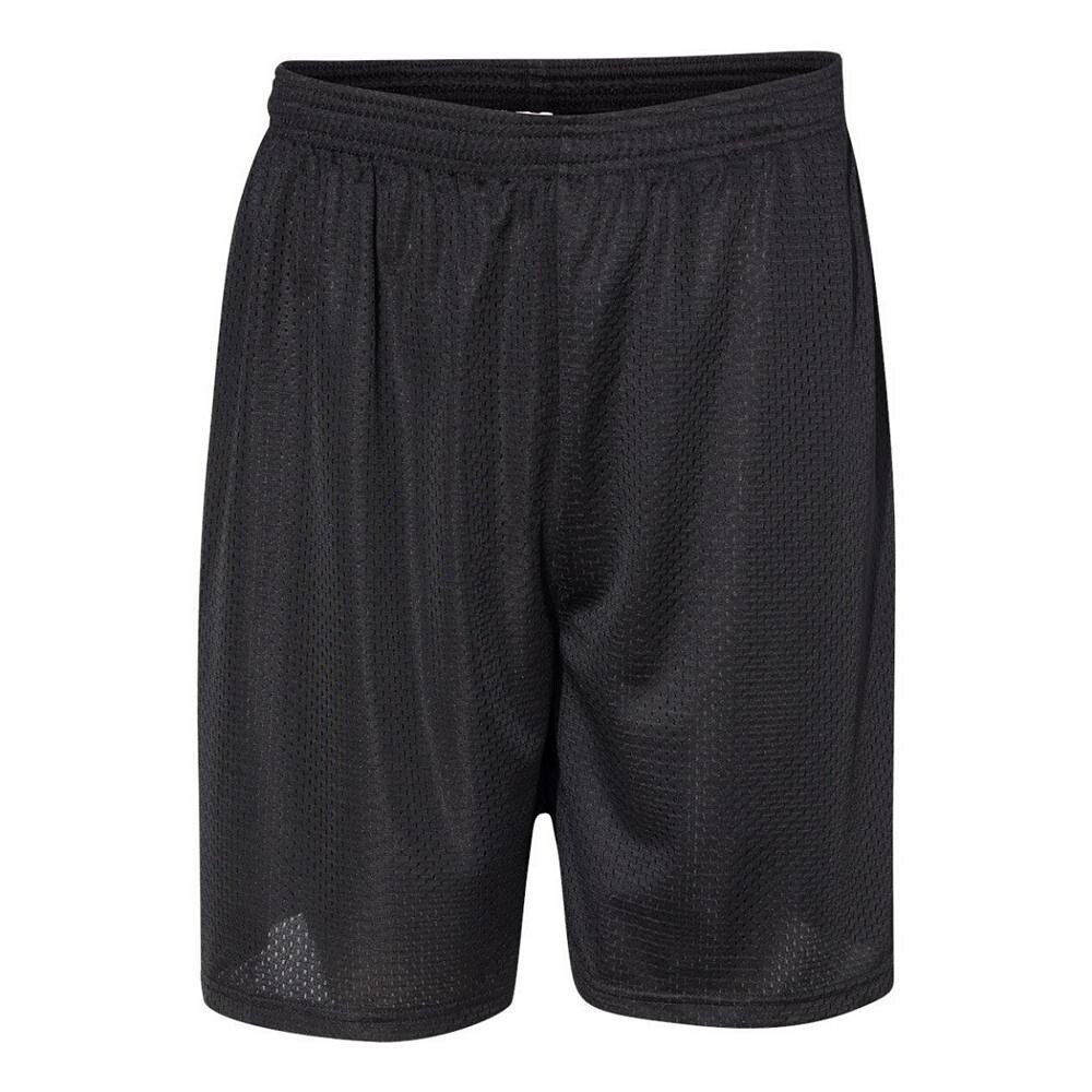 

Однотонные шорты из сетки 7 C2 Sport, черный