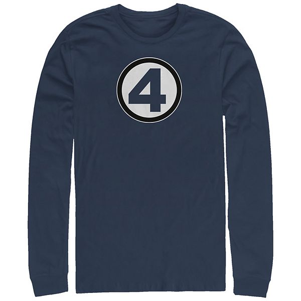 

Футболка с длинным рукавом Big & tall fantastic four classic costume Marvel