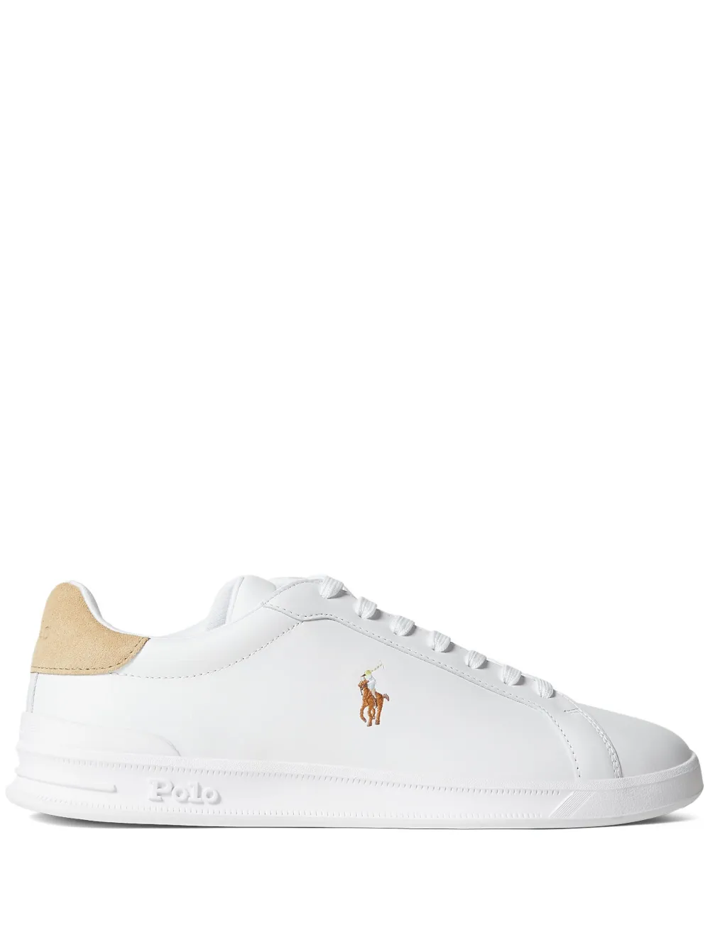 

Кожаные кеды POLO RALPH LAUREN, белый